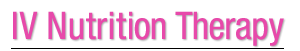 IV Nutrition Therapy